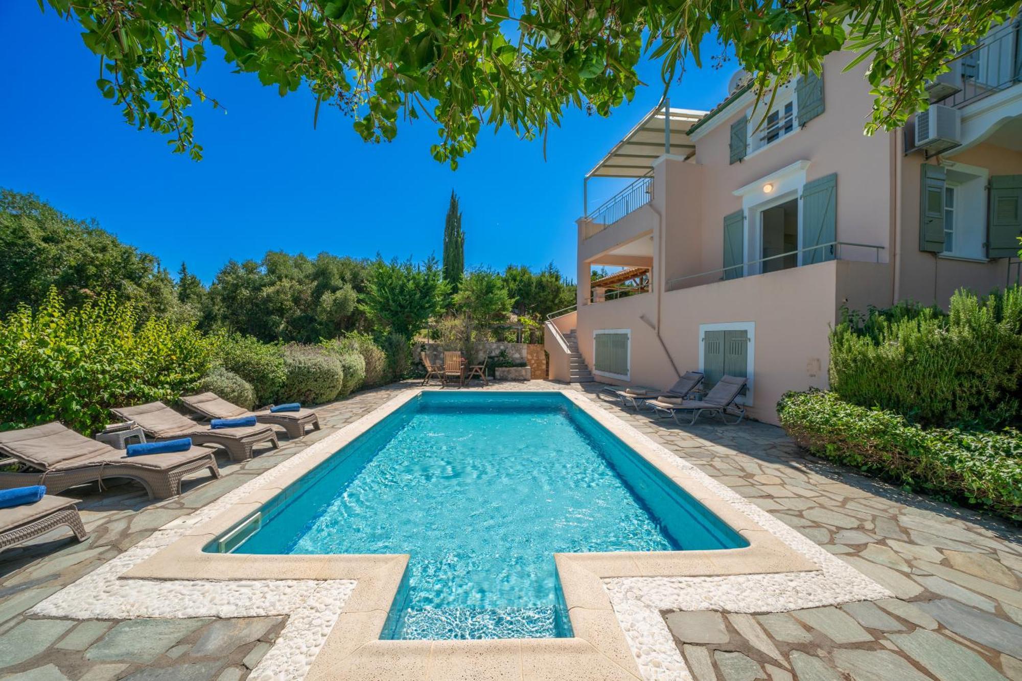הוילה Tselendáta Garden House, Up To 8Px 1Km From Fiskardo מראה חיצוני תמונה